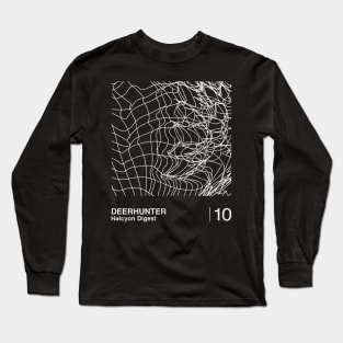 Halcyon Digest / Minimalist Graphic Fan Artwork Design Long Sleeve T-Shirt